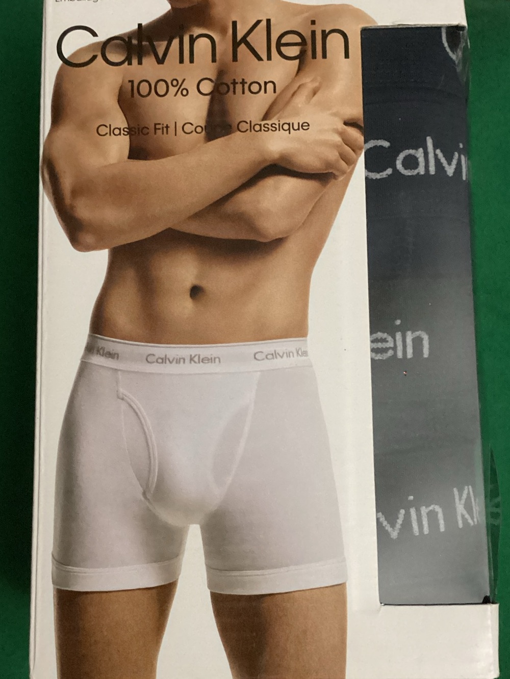 Calvin Klein Cotton Boxer Briefs with Branded Waistband